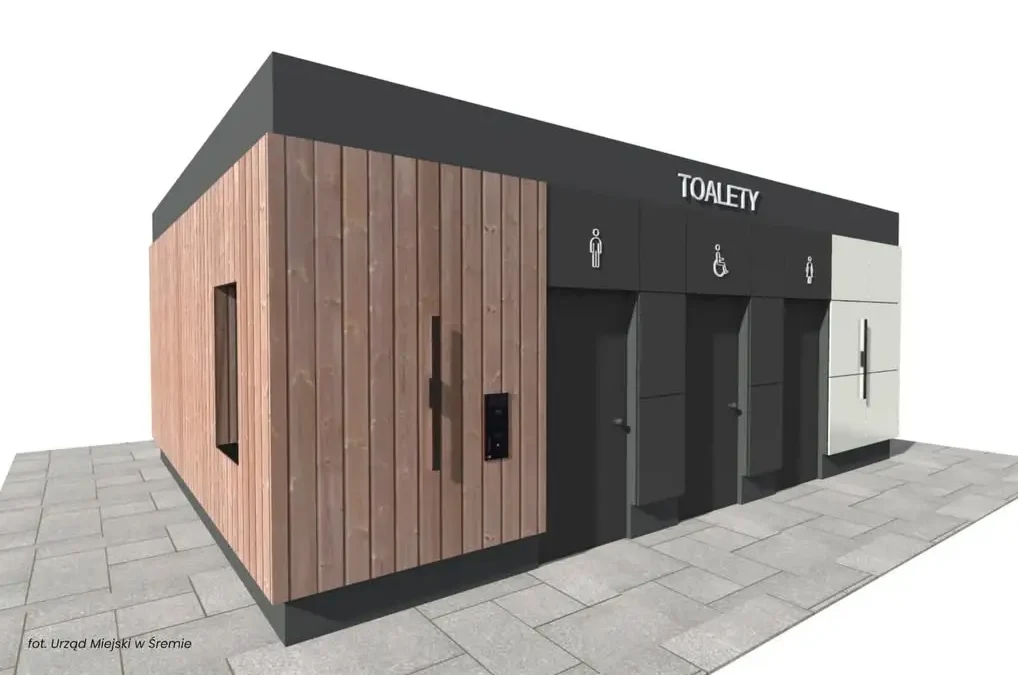 Nowa toaleta publiczna w Śremie – projekt i harmonogram