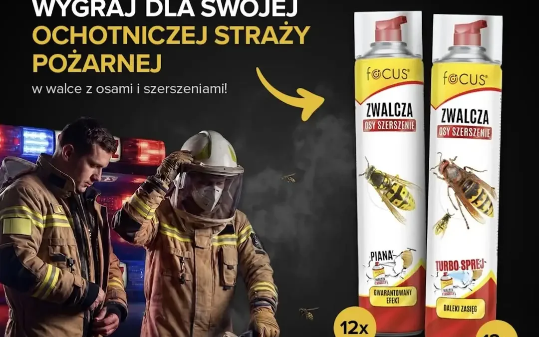 Konkurs dla OSP: Pomóż zdobyć środki na owady błonkoskrzydłe