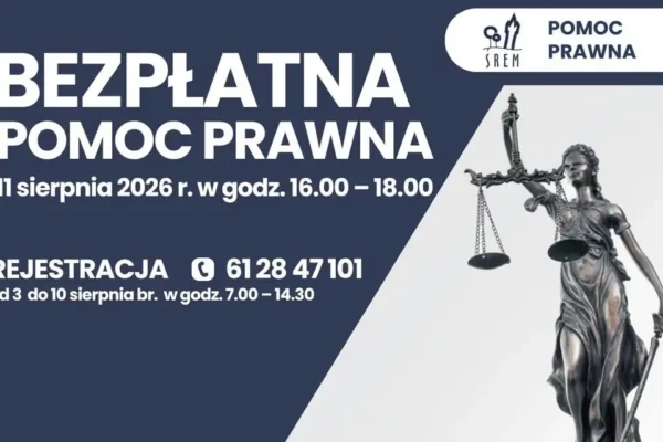 Bezpłatne porady prawne w Śremie – dyżur 11 sierpnia
