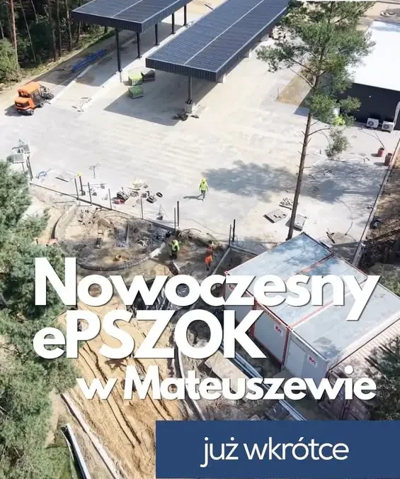 Budowa ePSZOK w Mateuszewie na finiszu. Otwarcie już we wrześniu