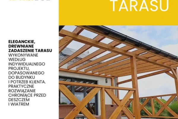 Zadaszenie tarasu w Śremie – komfort na świeżym powietrzu niezależnie od pogody