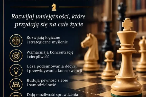Biblioteka w Mosinie zaprasza na zajęcia szachowe dla dzieci i dorosłych