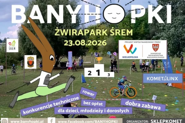 Banyhopki 2026: Rowerowe święto w ŻwiraParku już w niedzielę