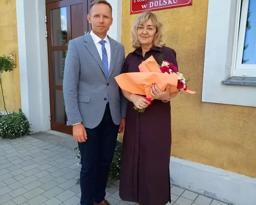 Po 28 latach pracy Kierownik OPS w Dolsku przechodzi na emeryturę