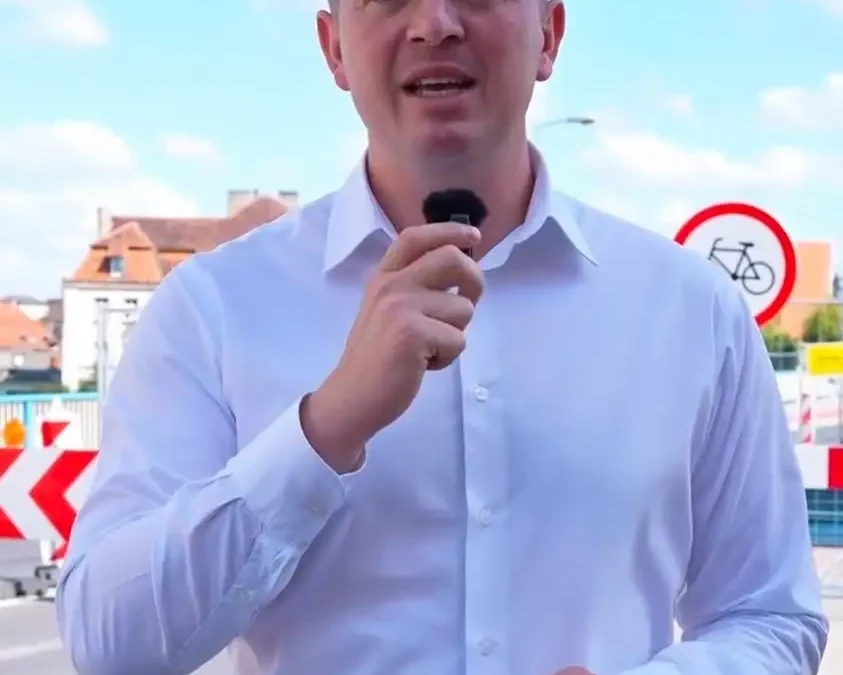 Dlaczego na remontowanym moście w Śremie nie ma ruchu wahadłowego? Burmistrz tłumaczy
