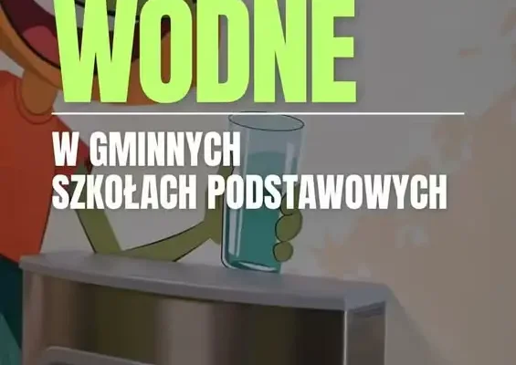 Nowe poidełka w szkołach gminy Śrem – uczniowie napełnią bidony wodą z kranu
