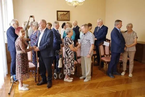 Medale za długoletnie pożycie małżeńskie wręczone w Śremie
