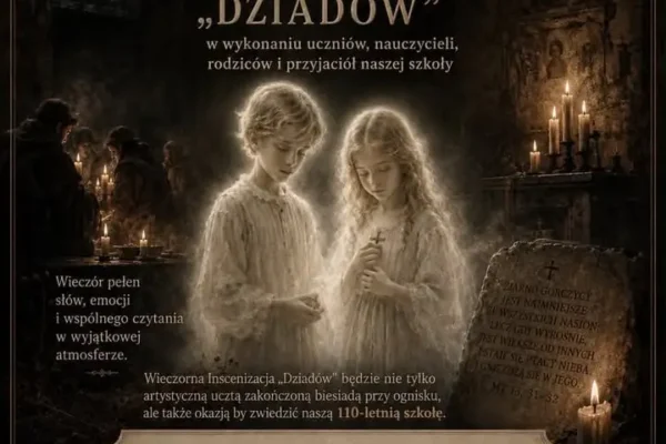 Narodowe Czytanie w Masłowie: wieczór z Dziadami i ogniskiem