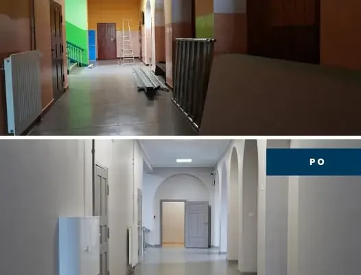Szkoła Podstawowa nr 2 w Śremie po wakacyjnym remoncie wita uczniów