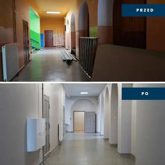 Szkoła Podstawowa nr 2 w Śremie po wakacyjnym remoncie wita uczniów