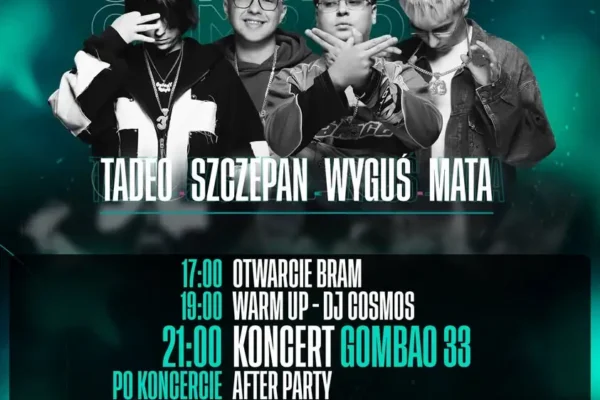 GOMBAO 33 zagra w Książu Wielkopolskim – koncert już w sobotę!
