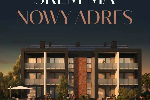 Black Apartments – nowa inwestycja mieszkaniowa w Zbrudzewie pod Śremem