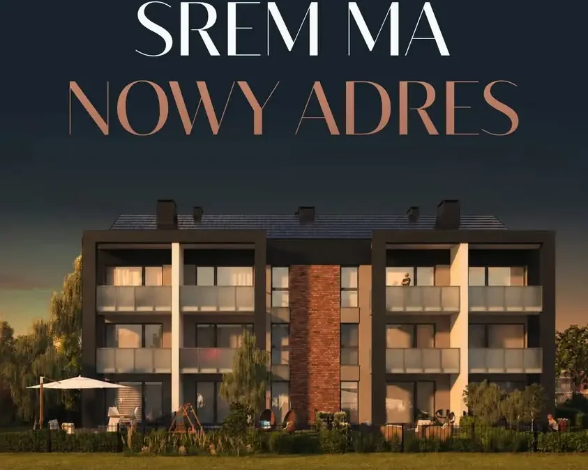 Black Apartments – nowa inwestycja mieszkaniowa w Zbrudzewie pod Śremem