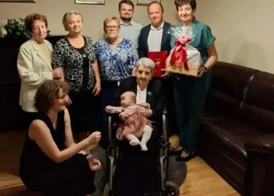 104. urodziny najstarszej mieszkanki gminy Książ Wielkopolski