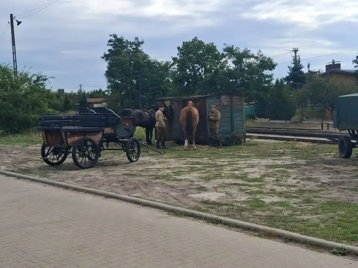 87. rocznica wymarszu Ułanów Poznańskich z Zaniemyśla – rekonstrukcja historyczna