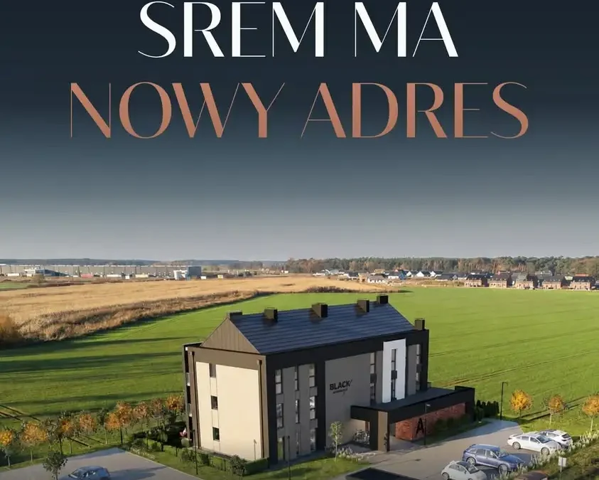 Black Apartments w Zbrudzewie – nowe mieszkania pod Śremem