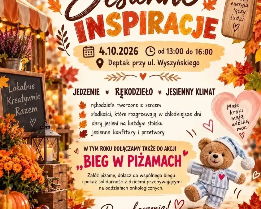 VII edycja „Jesiennych Inspiracji” w Śremie – 4 października 2026