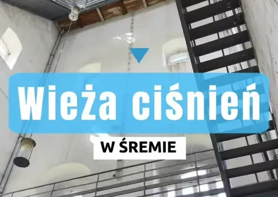 Wieża Ciśnień w Śremie przechodzi metamorfozę – trwają prace geodezyjne
