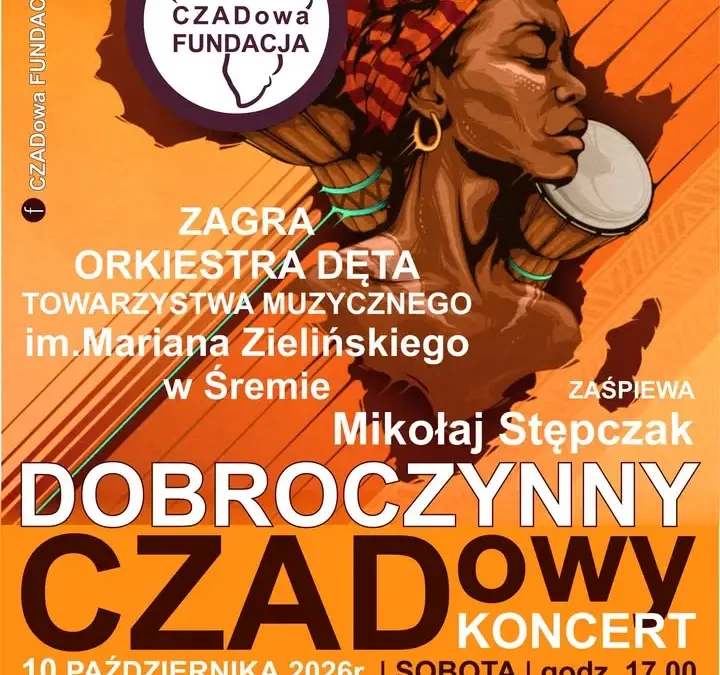 Dobroczynny koncert w Śremie: Orkiestra Dęta i Mikołaj Stępczak zagrają dla potrzebujących