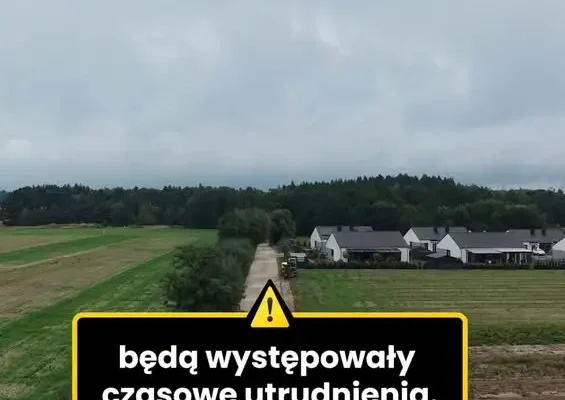 Nochowo: budowa ul. Leśnej – utrudnienia od 15 września