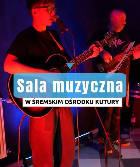 Nowa sala muzyczna w Śremskim Ośrodku Kultury – zakończono modernizację piwnic
