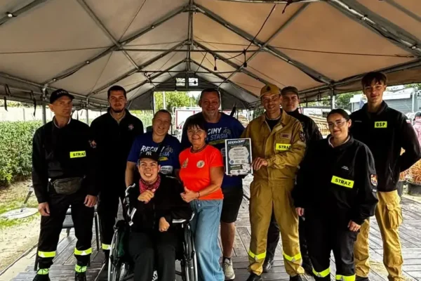 Śrem wspiera Stasia Ratajczaka — rowerzyści przejechali ponad 300 km z Kołobrzegu