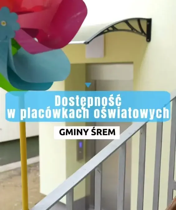 Nowa winda w Przedszkolu nr 5 w Śremie – dostępność bez barier