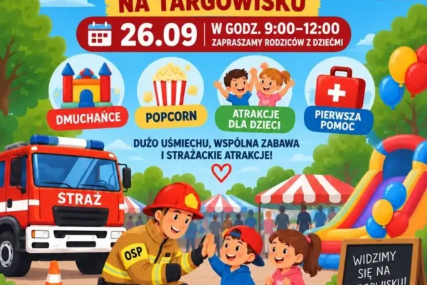 Strażacka Strefa w Śremie – atrakcje dla dzieci i głosowanie na nowy wóz bojowy
