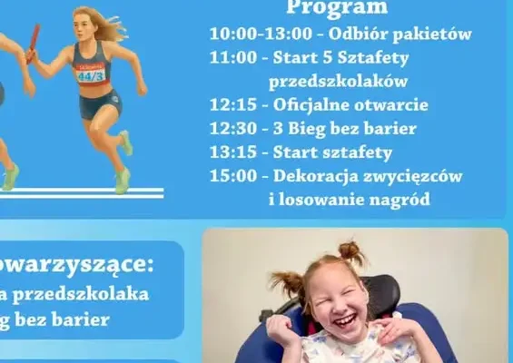 Charytatywna Sztafeta 20 Października w Śremie – pobiegnij dla Ani