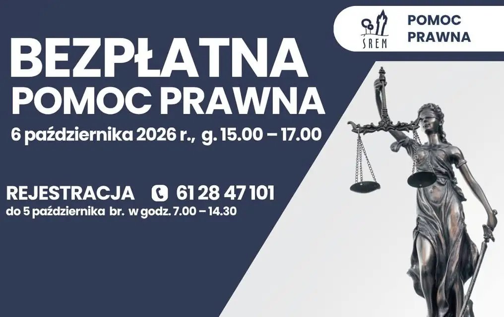 Bezpłatne porady prawne w Śremie – zapisy tylko do 5 października