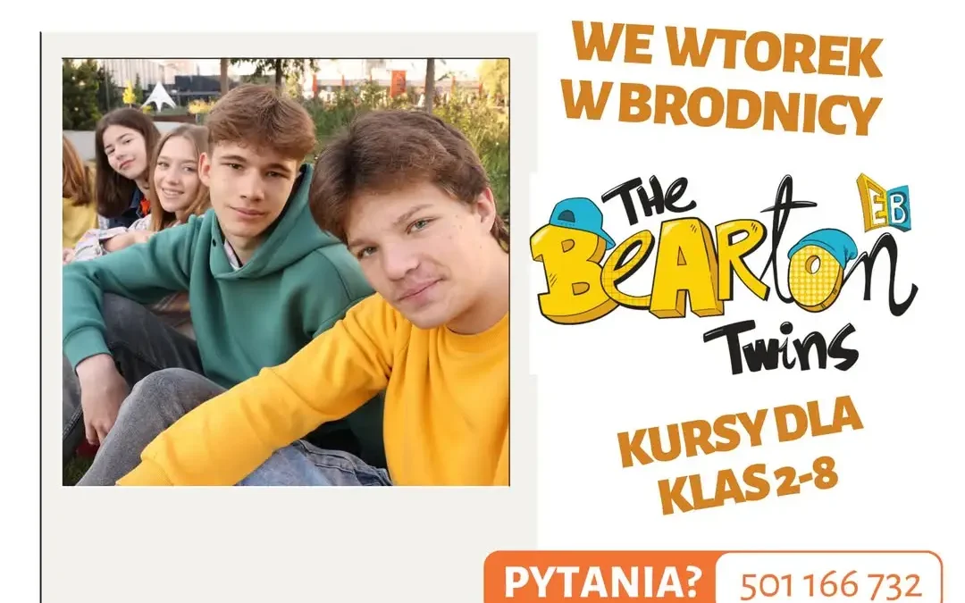 Nowe kursy angielskiego dla dzieci w Gminie Brodnica – start już we wtorek