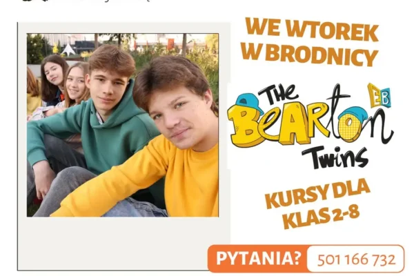 Nowe kursy angielskiego dla dzieci w Gminie Brodnica – start już we wtorek