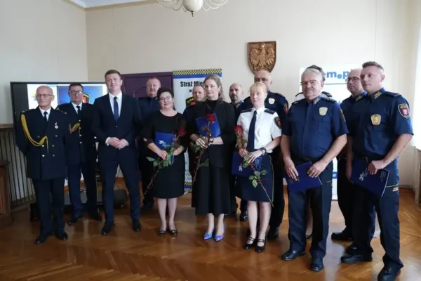35 lat Straży Miejskiej w Śremie. Jubileuszowe spotkanie w Urzędzie Stanu Cywilnego