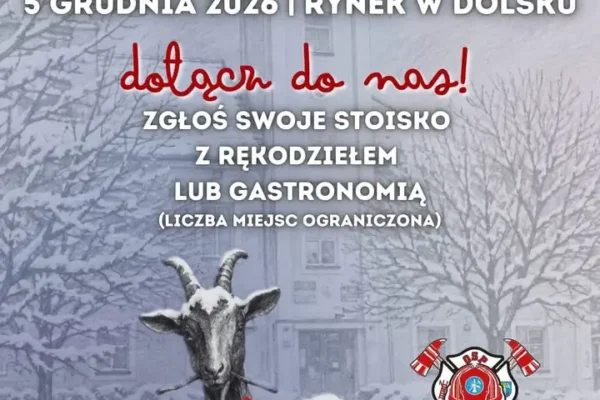 Kiermasz Świąteczny i Festiwal Piernika w Dolsku – trwają zgłoszenia wystawców