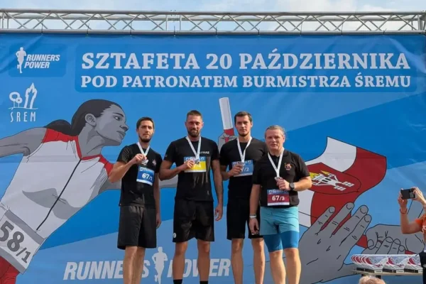 OSP Śrem na Sztafecie 20 Października – 18. miejsce na 125 drużyn