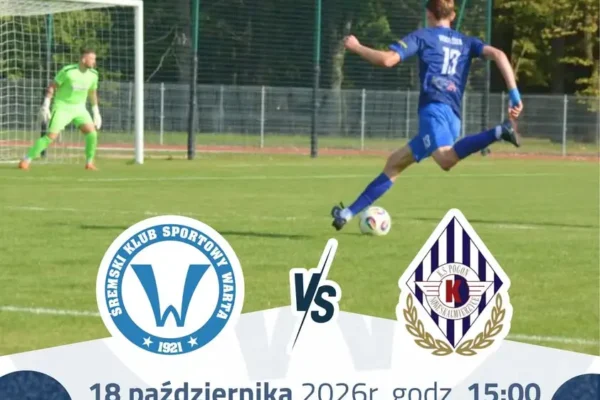 Warta Śrem zagra z wiceliderem IV ligi – Pogoń Nowe Skalmierzyce
