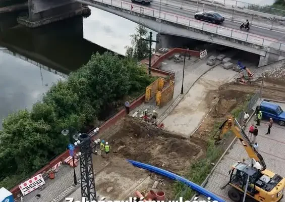 Nowa magistrala pod Wartą zwiększa bezpieczeństwo dostaw wody w Śremie