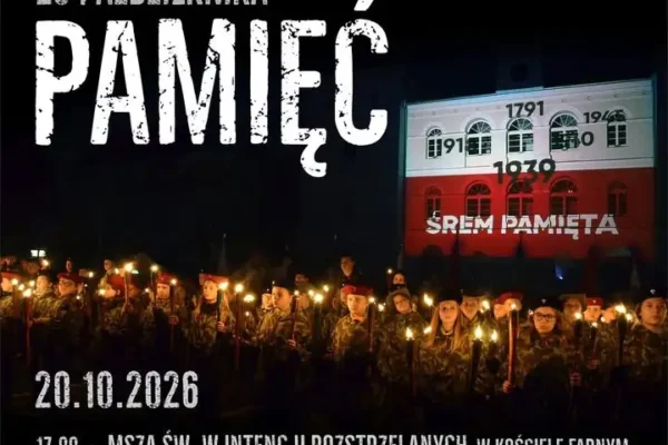 87. rocznica rozstrzelania mieszkańców Ziemi Śremskiej – uroczystości w Śremie