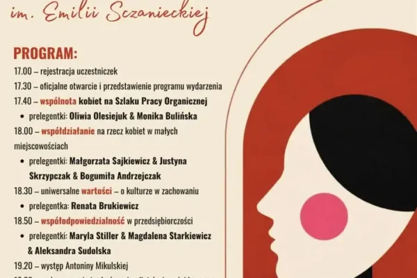 II Kongres Kobiet im. Emilii Sczanieckiej w Jarosławkach – zaproszenie na 6 listopada